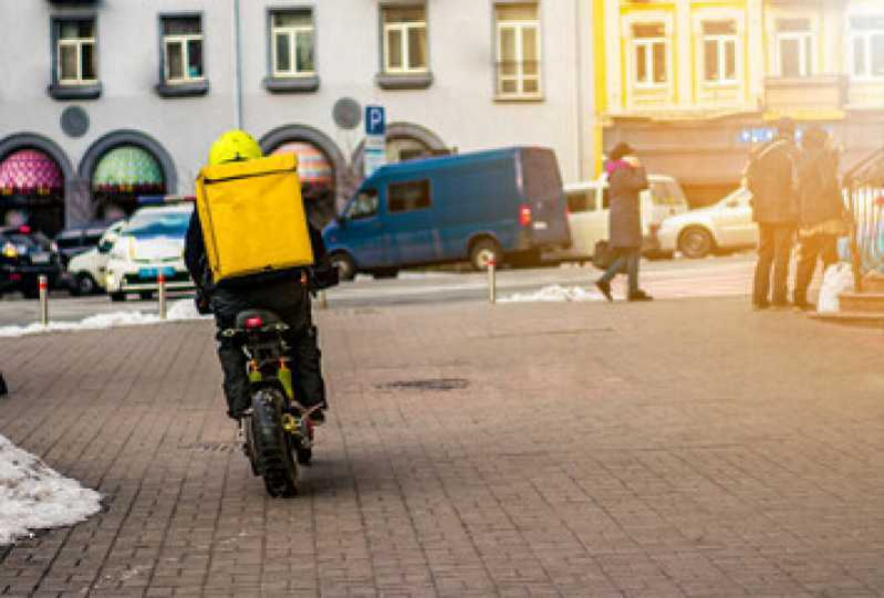 Motoboy Moto da Empresa Riachuelo - Motoboy de Confiança para Entrega