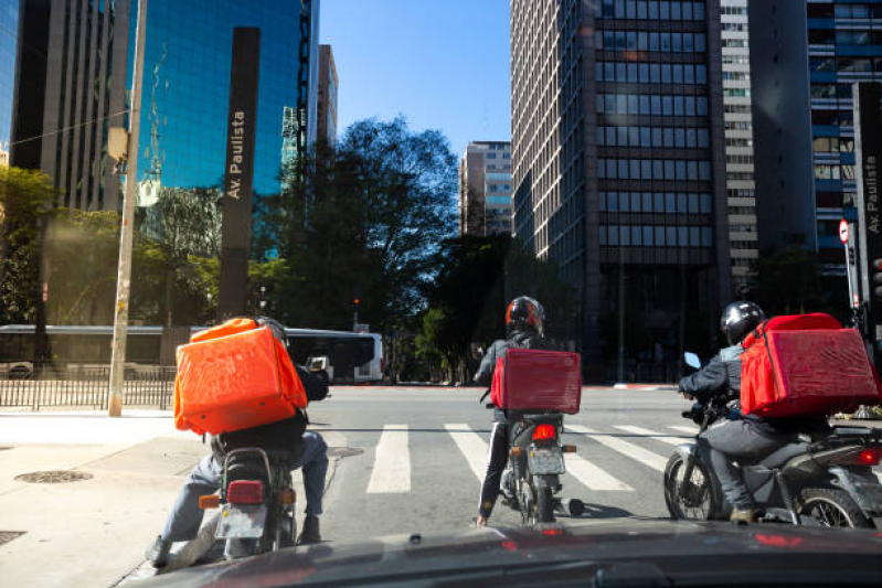 Motofretista com Bag Contratar Uruguai - Motofretista