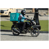 motoboy que faz entrega de resultados de exames Taquara